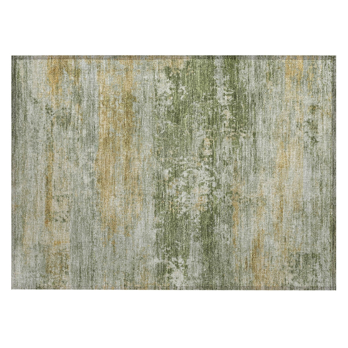 Addison Chantille ACN2146 Abstract Machine Made Transitional Aloe Rug