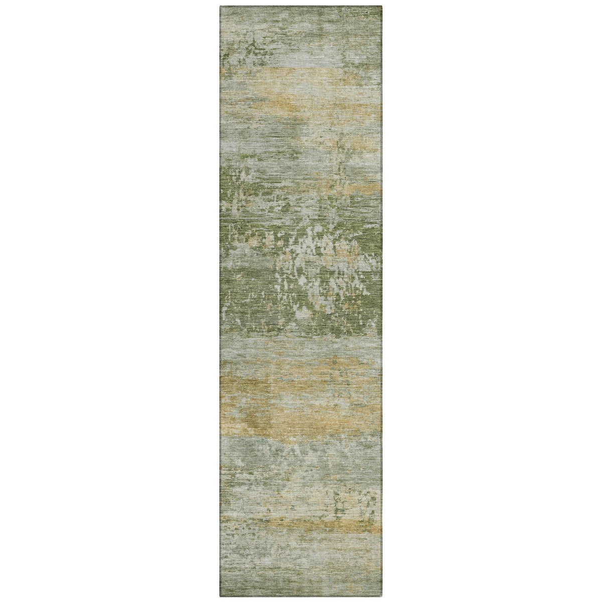 Addison Chantille ACN2146 Abstract Machine Made Transitional Aloe Rug