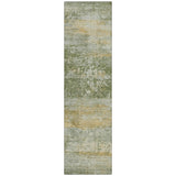 Addison Chantille ACN2146 Abstract Machine Made Transitional Aloe Rug