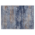 Addison Chantille ACN2146 Abstract Machine Made Transitional Blue Rug
