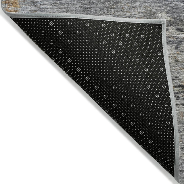 Addison Chantille ACN2146 Abstract Machine Made Transitional Gray Rug