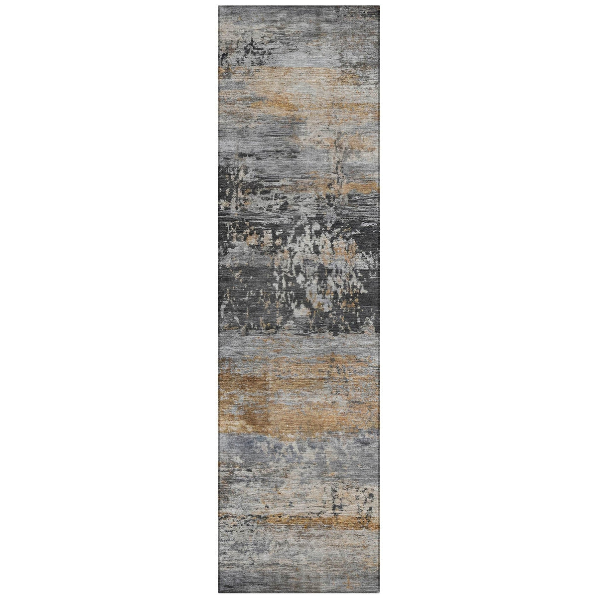 Addison Chantille ACN2146 Abstract Machine Made Transitional Gray Rug