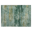 Addison Chantille ACN2146 Abstract Machine Made Transitional Green Rug