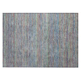 Addison Chantille ACN2148 Stripes Machine Made Transitional Blue Rug