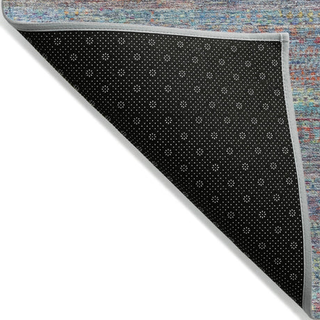 Addison Chantille ACN2148 Stripes Machine Made Transitional Blue Rug