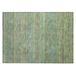 Addison Chantille ACN2148 Stripes Machine Made Transitional Green Rug