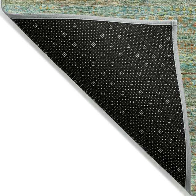 Addison Chantille ACN2148 Stripes Machine Made Transitional Green Rug