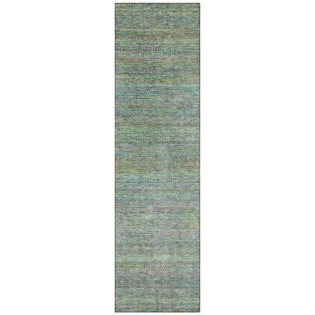 Addison Chantille ACN2148 Stripes Machine Made Transitional Pewter Rug
