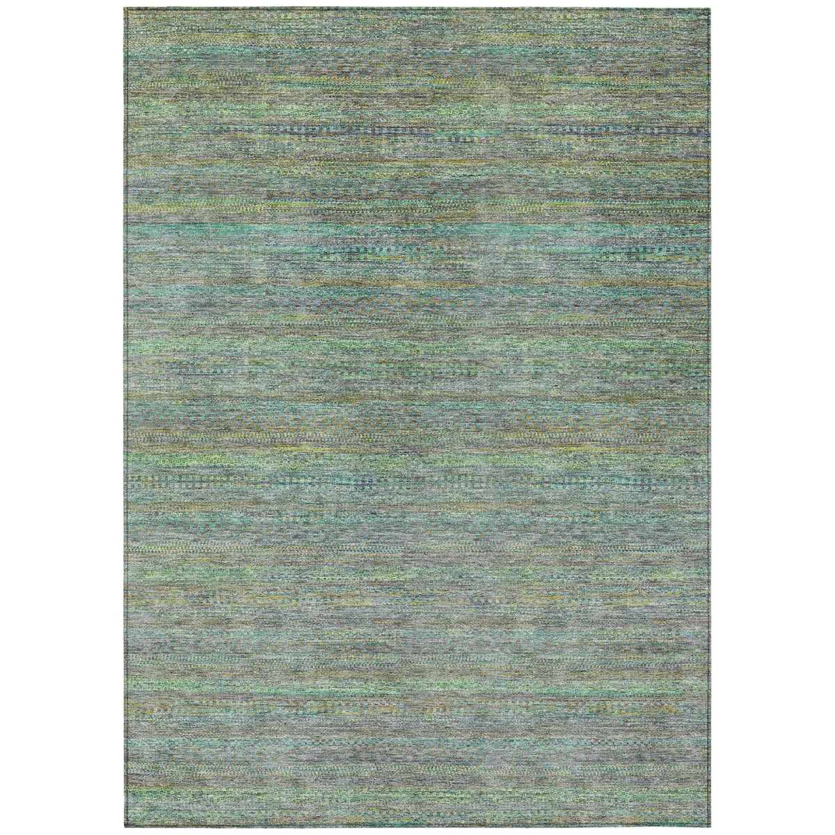Addison Chantille ACN2148 Stripes Machine Made Transitional Pewter Rug