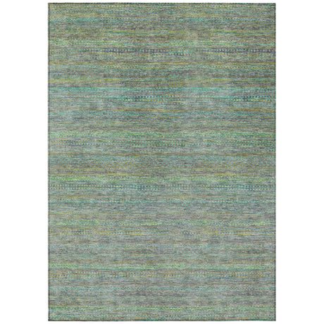 Addison Chantille ACN2148 Stripes Machine Made Transitional Pewter Rug