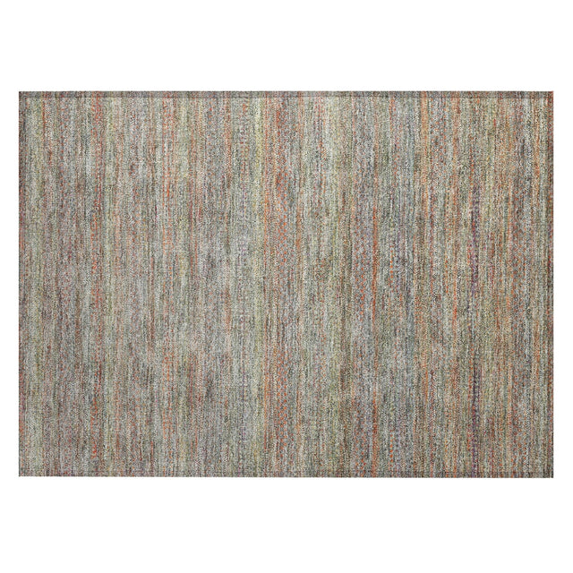 Addison Chantille ACN2148 Stripes Machine Made Transitional Sage Rug