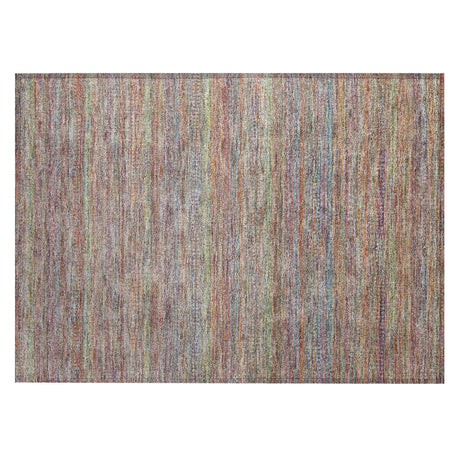 Addison Chantille ACN2148 Stripes Machine Made Transitional Terracotta Rug