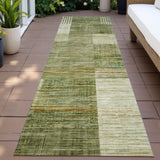 Addison Chantille ACN2149 Geometric Machine Made Transitional Aloe Rug