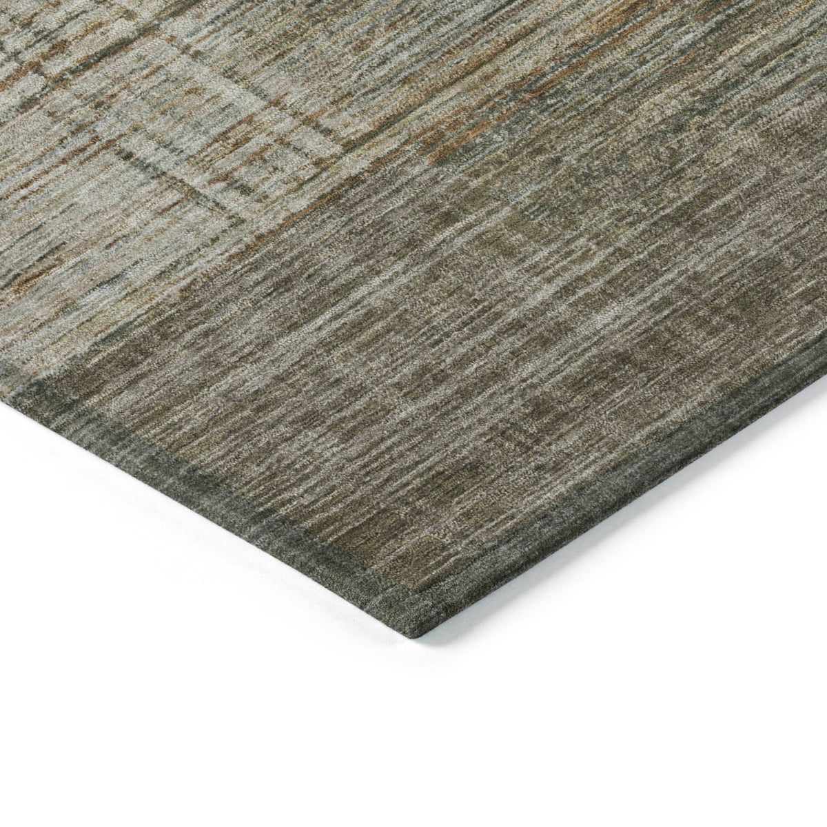 Addison Chantille ACN2149 Geometric Machine Made Transitional Pewter Rug