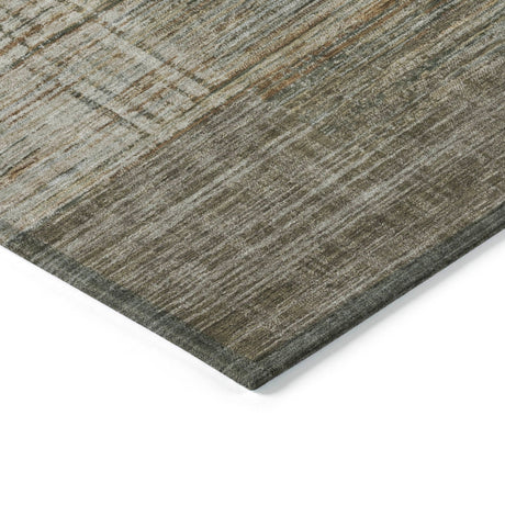 Addison Chantille ACN2149 Geometric Machine Made Transitional Pewter Rug