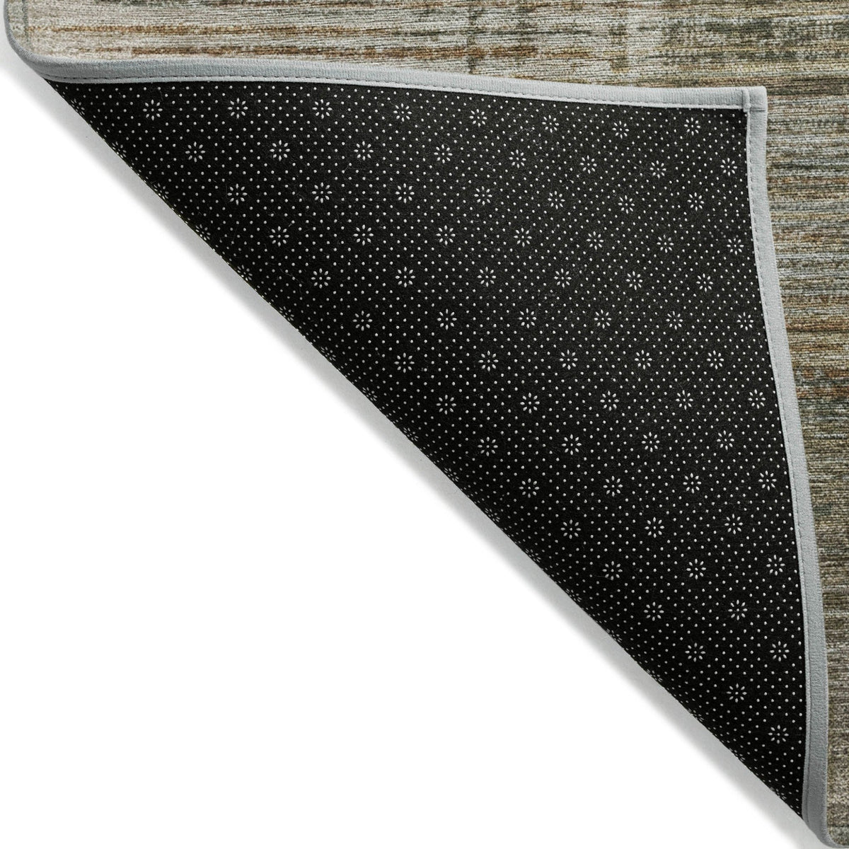 Addison Chantille ACN2149 Geometric Machine Made Transitional Pewter Rug