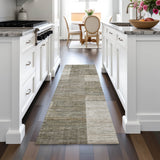 Addison Chantille ACN2149 Geometric Machine Made Transitional Pewter Rug