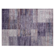 Addison Chantille ACN2149 Geometric Machine Made Transitional Plum Rug