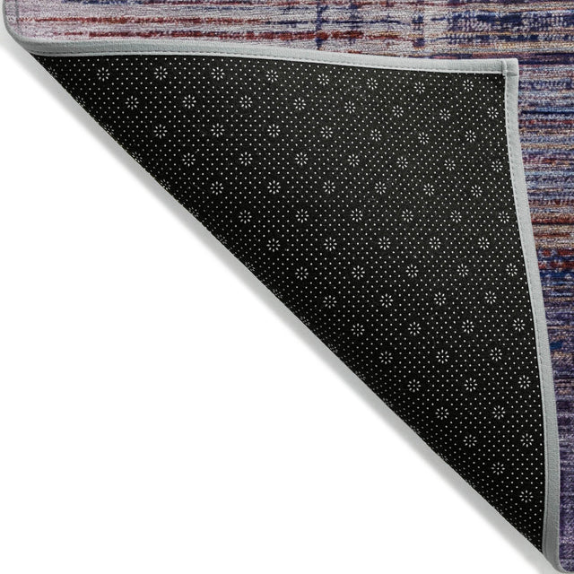 Addison Chantille ACN2149 Geometric Machine Made Transitional Plum Rug