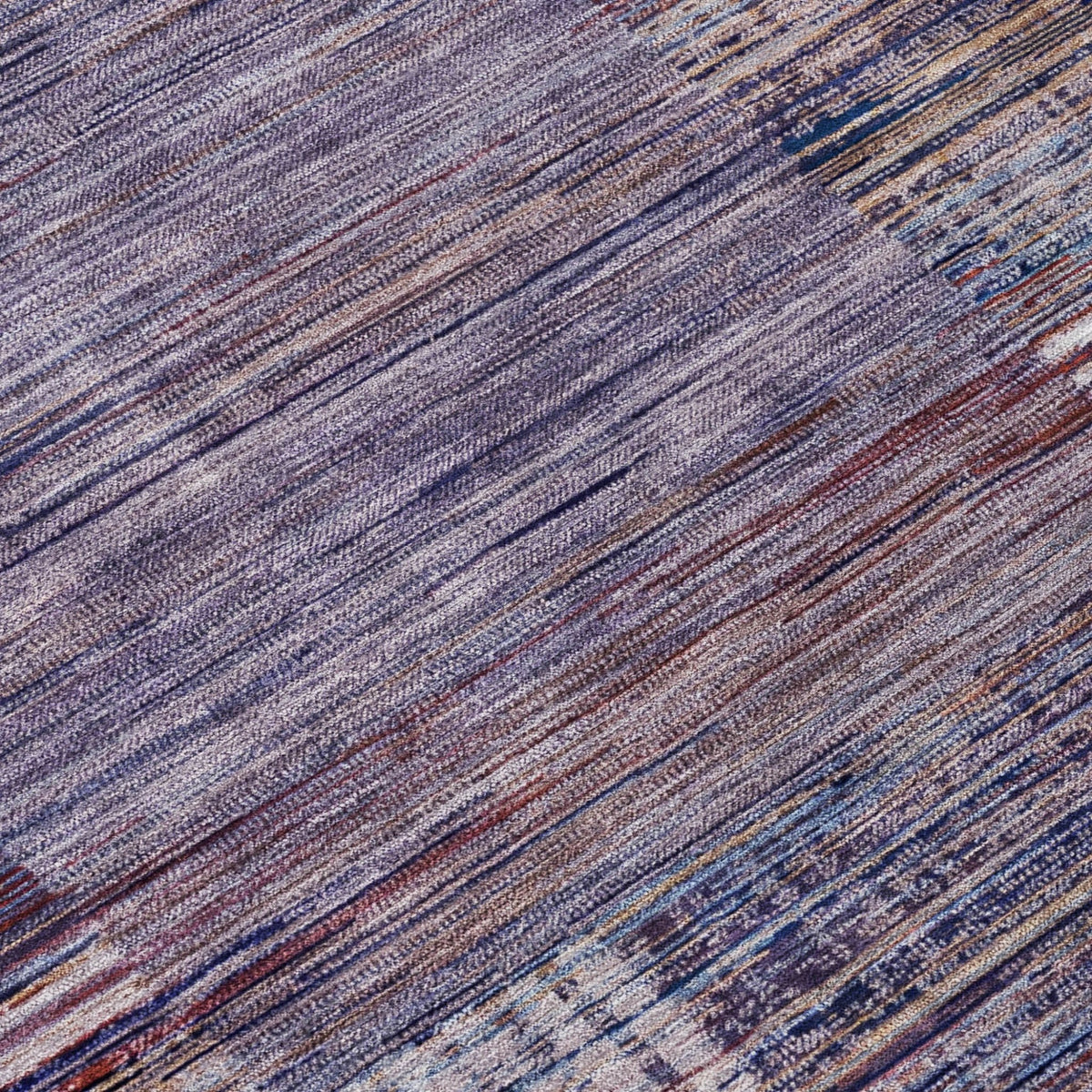 Addison Chantille ACN2149 Geometric Machine Made Transitional Plum Rug