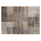 Addison Chantille ACN2149 Geometric Machine Made Transitional Taupe Rug