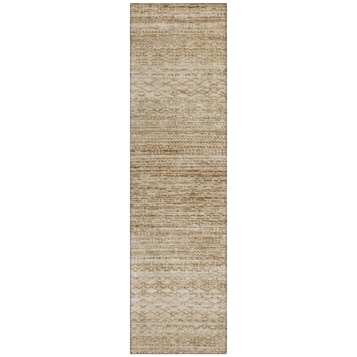 Addison Chantille ACN2150 Stripes Machine Made Transitional Beige Rug