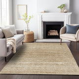 Addison Chantille ACN2150 Stripes Machine Made Transitional Beige Rug