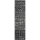 Addison Chantille ACN2150 Stripes Machine Made Transitional Charcoal Rug