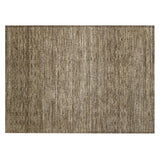 Addison Chantille ACN2150 Stripes Machine Made Transitional Chocolate Rug
