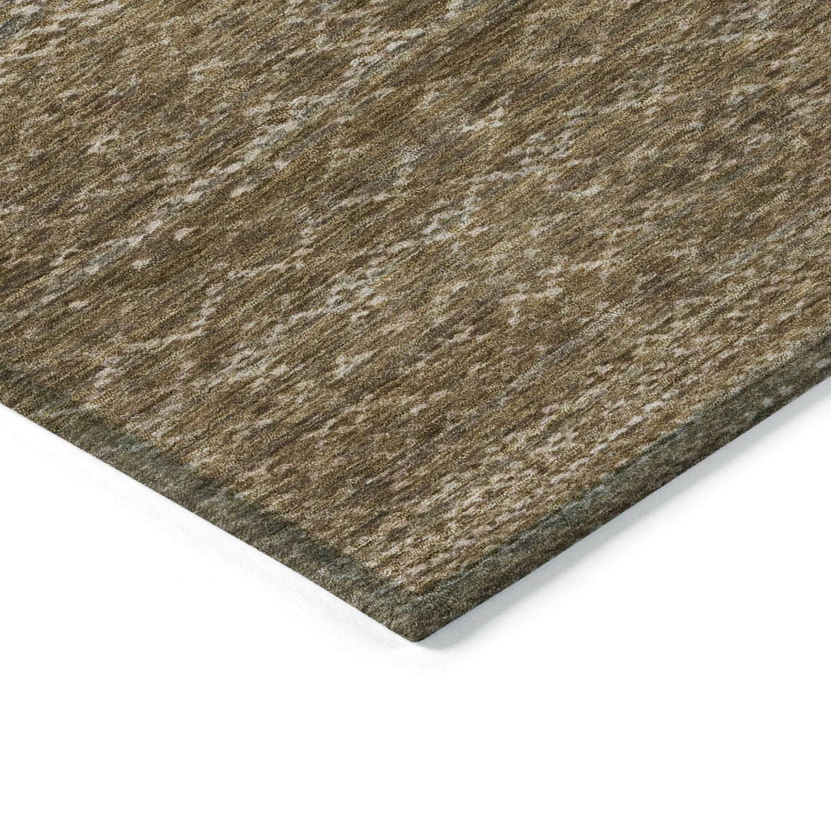 Addison Chantille ACN2150 Stripes Machine Made Transitional Chocolate Rug