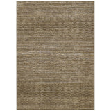 Addison Chantille ACN2150 Stripes Machine Made Transitional Chocolate Rug