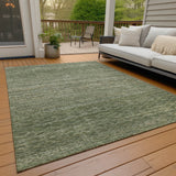 Addison Chantille ACN2150 Stripes Machine Made Transitional Fern Rug