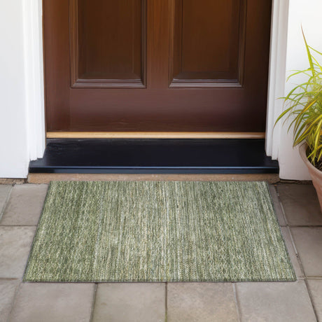 Addison Chantille ACN2150 Stripes Machine Made Transitional Fern Rug