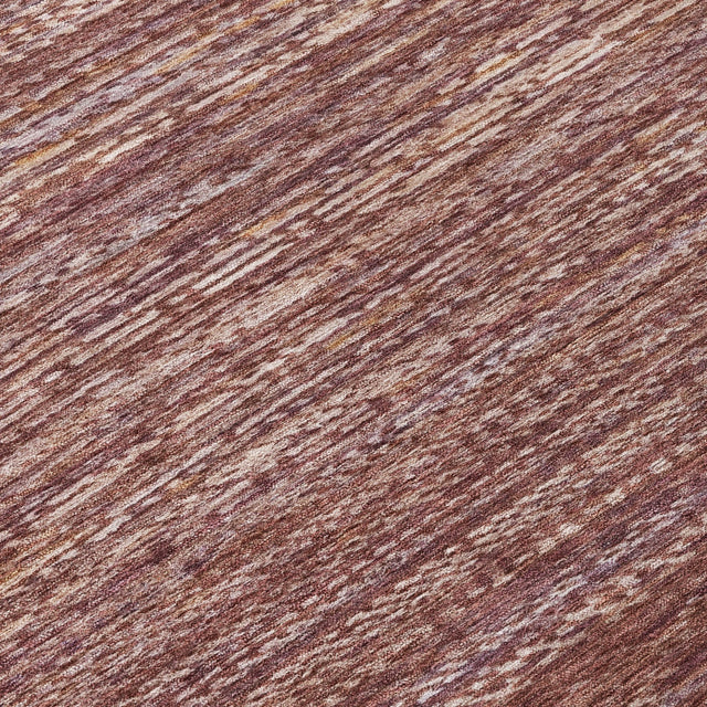 Addison Chantille ACN2150 Stripes Machine Made Transitional Merlot Rug