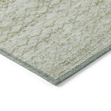 Addison Chantille ACN2150 Stripes Machine Made Transitional Sage Rug