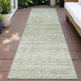 Addison Chantille ACN2150 Stripes Machine Made Transitional Sage Rug