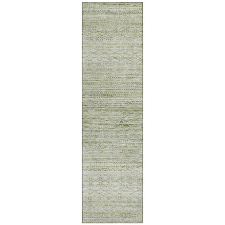 Addison Chantille ACN2150 Stripes Machine Made Transitional Sage Rug