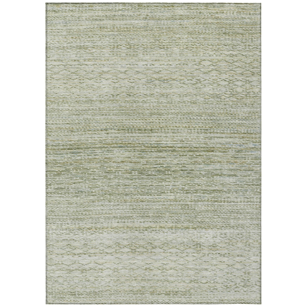 Addison Chantille ACN2150 Stripes Machine Made Transitional Sage Rug