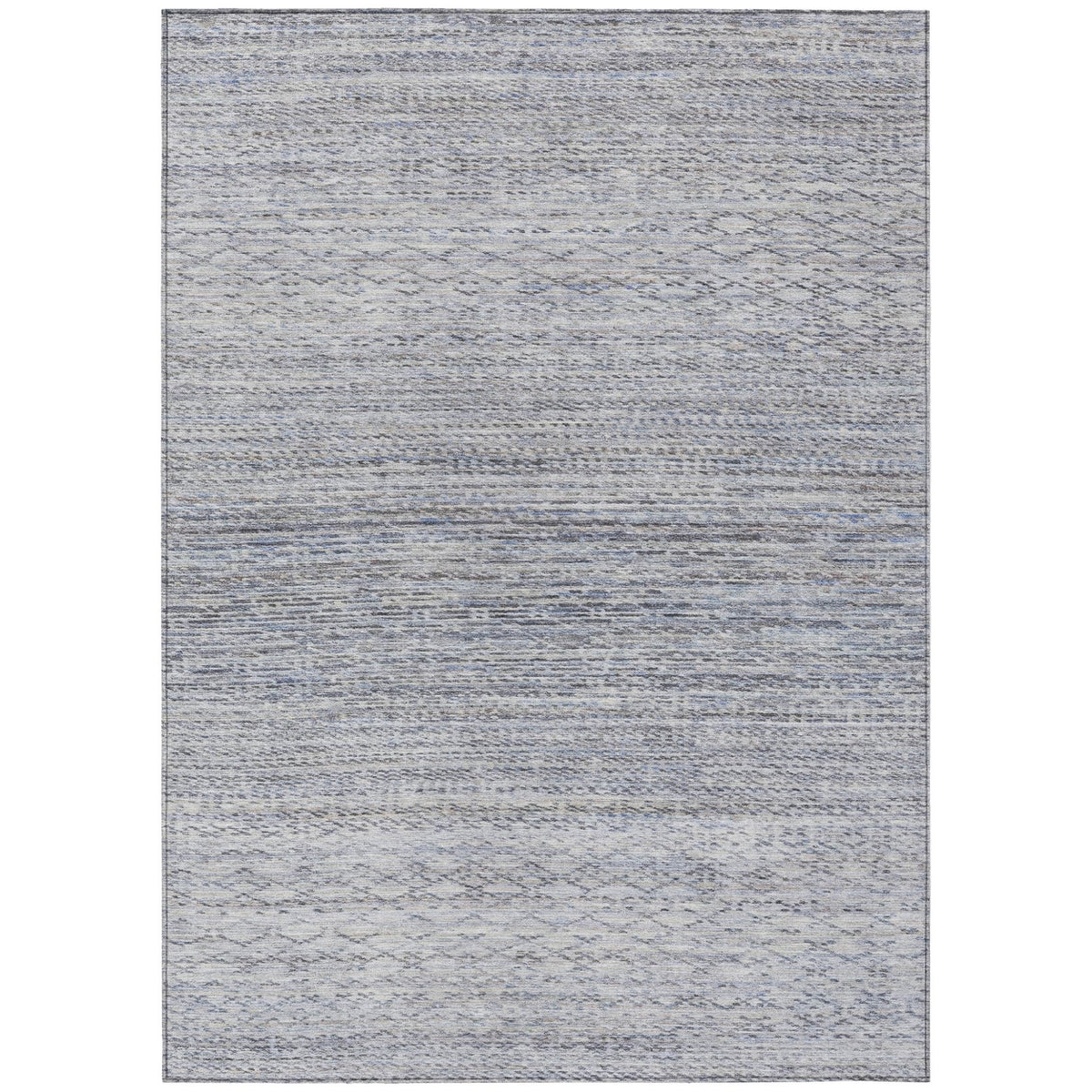 Addison Chantille ACN2150 Stripes Machine Made Transitional Sky Rug