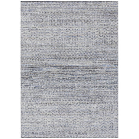 Addison Chantille ACN2150 Stripes Machine Made Transitional Sky Rug
