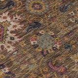 Addison Chantille ACN2151 Medallions Machine Made Traditional Chocolate Rug