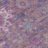 Addison Chantille ACN2151 Medallions Machine Made Traditional Eggplant Rug