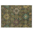 Addison Chantille ACN2151 Medallions Machine Made Traditional Olive Rug