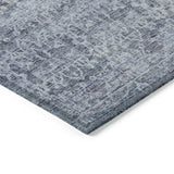 Addison Chantille ACN2152 Stripes Machine Made Transitional Blue Rug