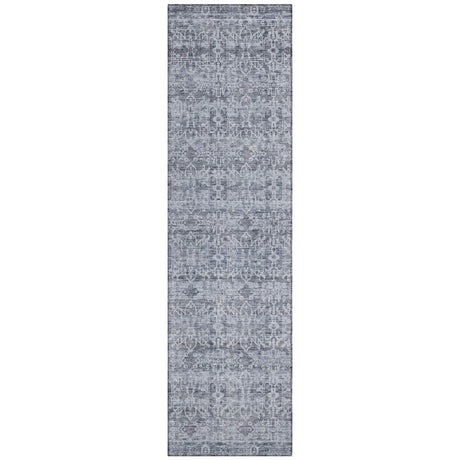 Addison Chantille ACN2152 Stripes Machine Made Transitional Blue Rug