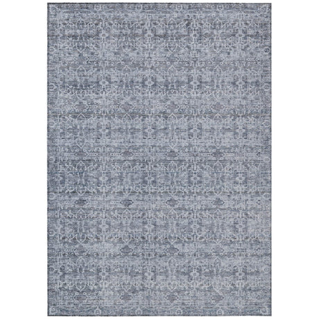 Addison Chantille ACN2152 Stripes Machine Made Transitional Blue Rug