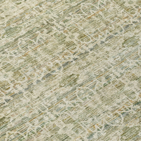 Addison Chantille ACN2152 Stripes Machine Made Transitional Sage Rug