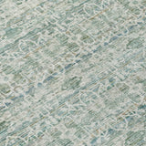Addison Chantille ACN2152 Stripes Machine Made Transitional Teal Rug