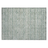 Addison Chantille ACN2152 Stripes Machine Made Transitional Teal Rug