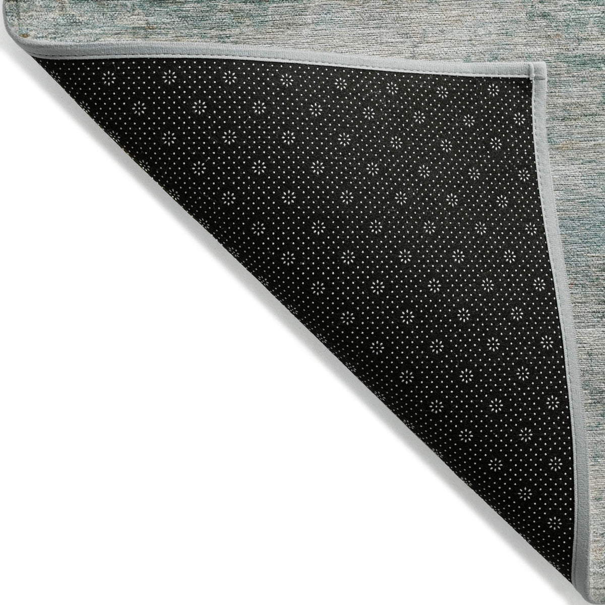 Addison Chantille ACN2154 Stripes Machine Made Transitional Aqua Rug